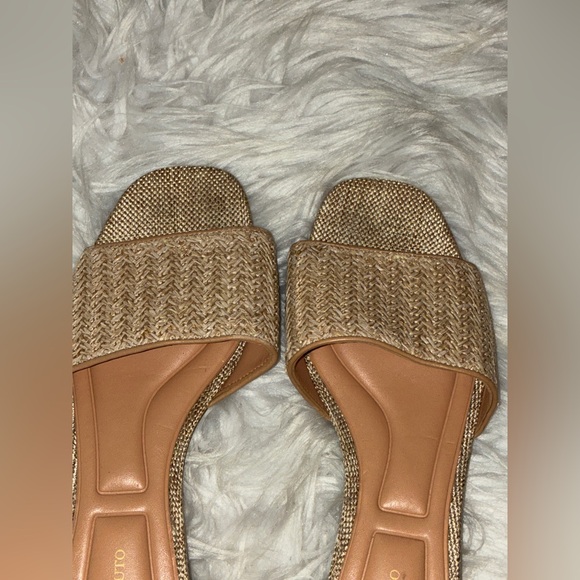 Vince Camuto Cheleahl Woven Block-Heel Slide Sandals Sz 7 - Picture 6 of 11